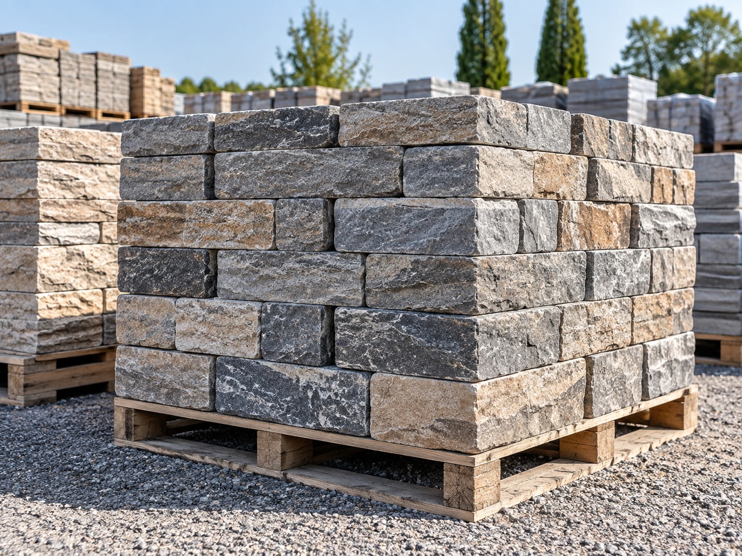 Palletised Stone