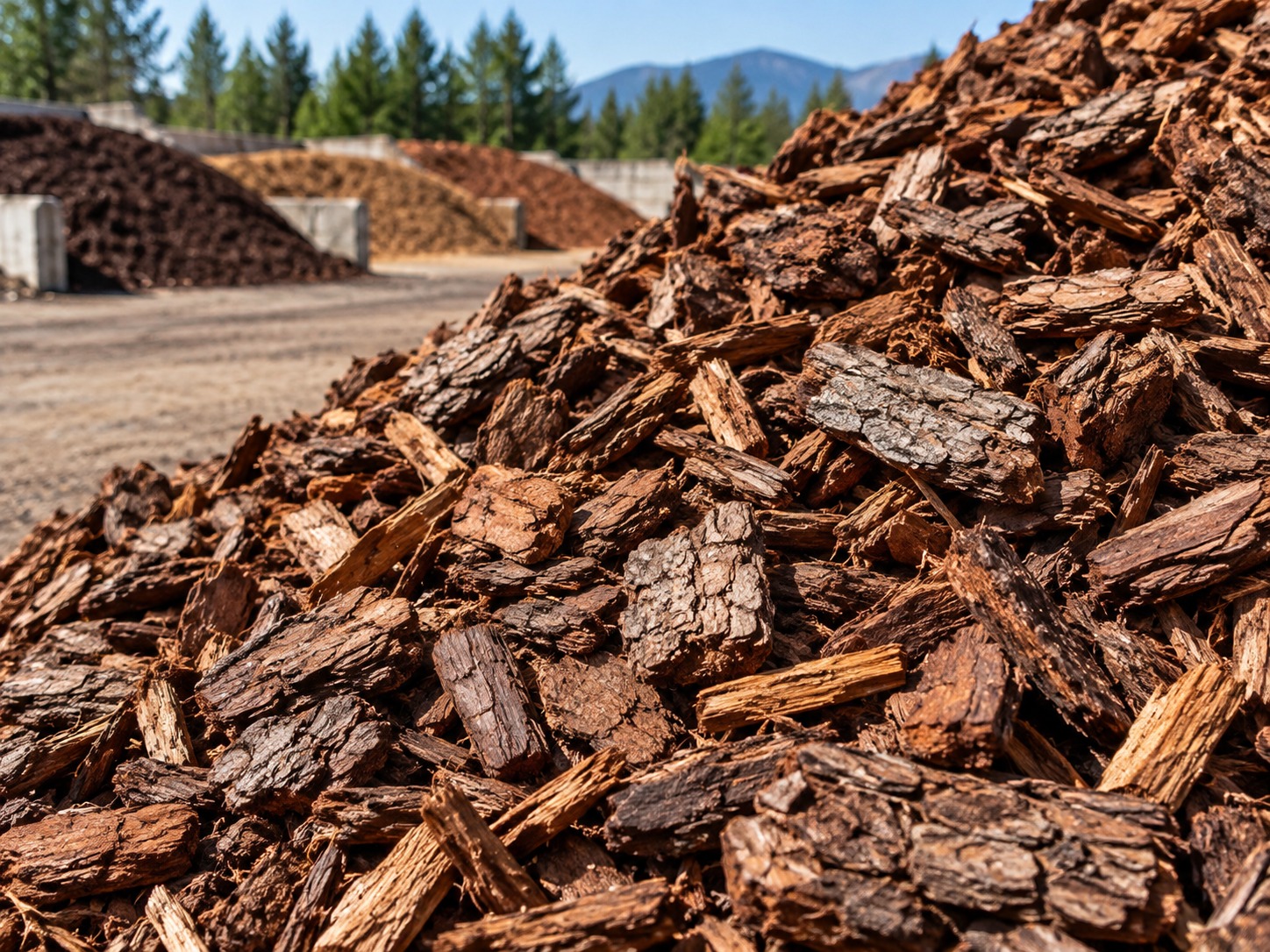 Firewood material view 3